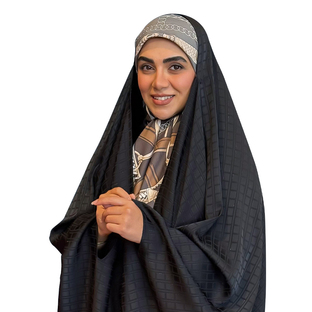 چادر عربی طرح دار کد 2