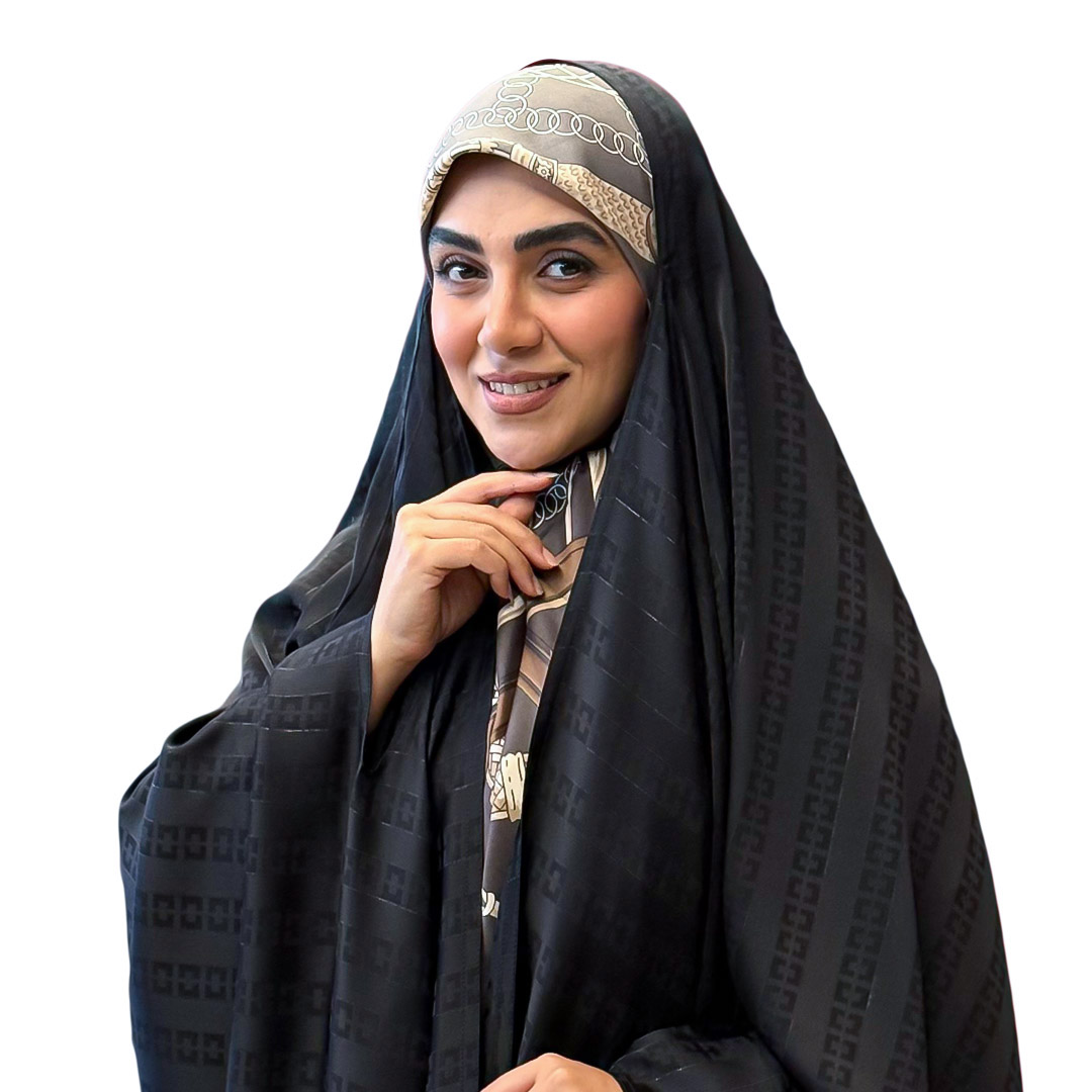 چادر عربی طرح دار کد 1